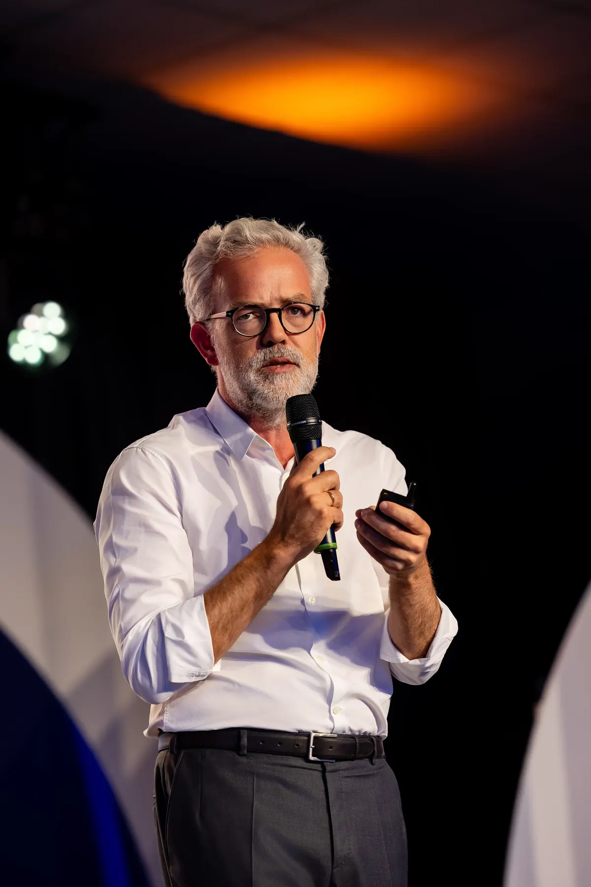 Convention d’entreprise : ambiance plénière et public en salle